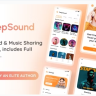 DeepSound Android v2.5 - Mobile Sound & Music Sharing Platform Mobile Android Application