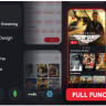 Mova - Movie, Web series, Live TV Streaming Flutter App script with Admin Panel